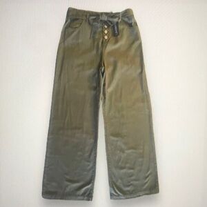 Blank NYC Kids Khaki Green Trousers
